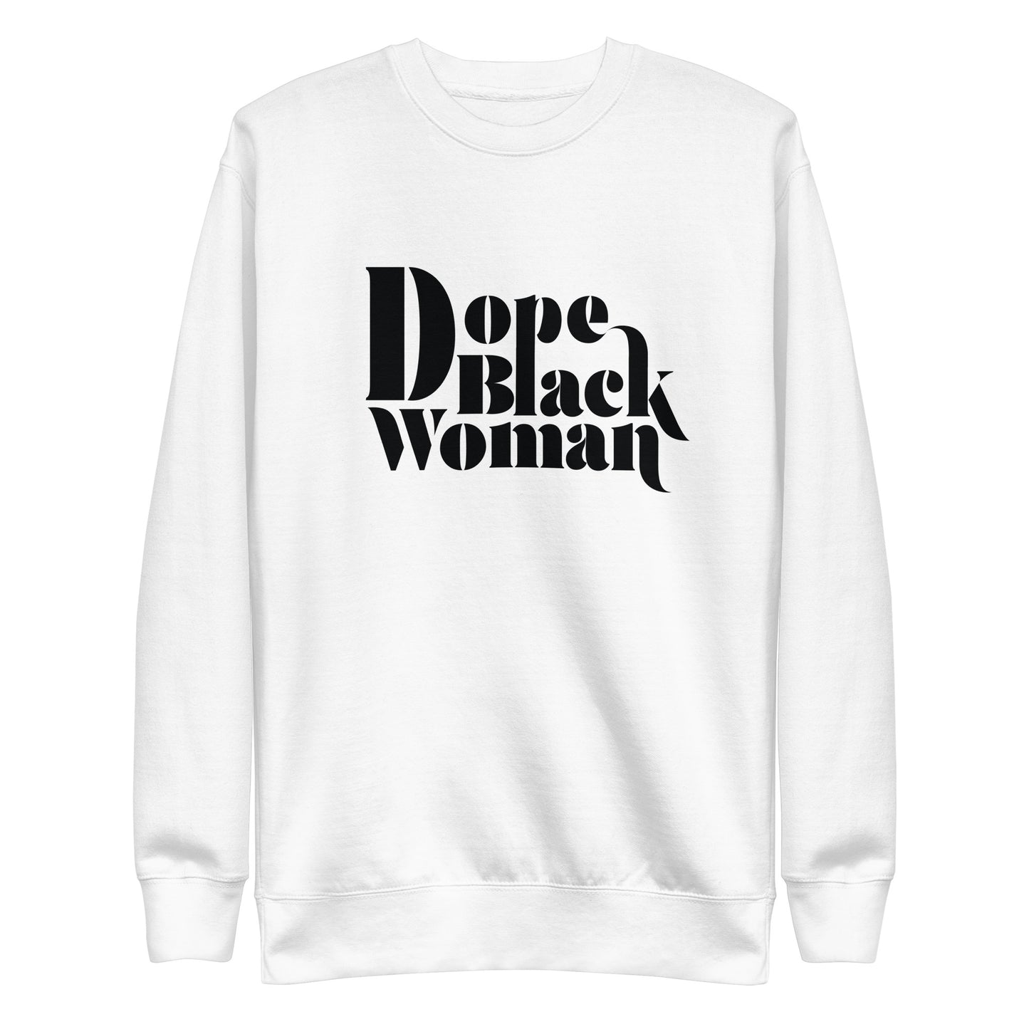 DBW Premium Crewneck Sweatshirt (Black Logo)