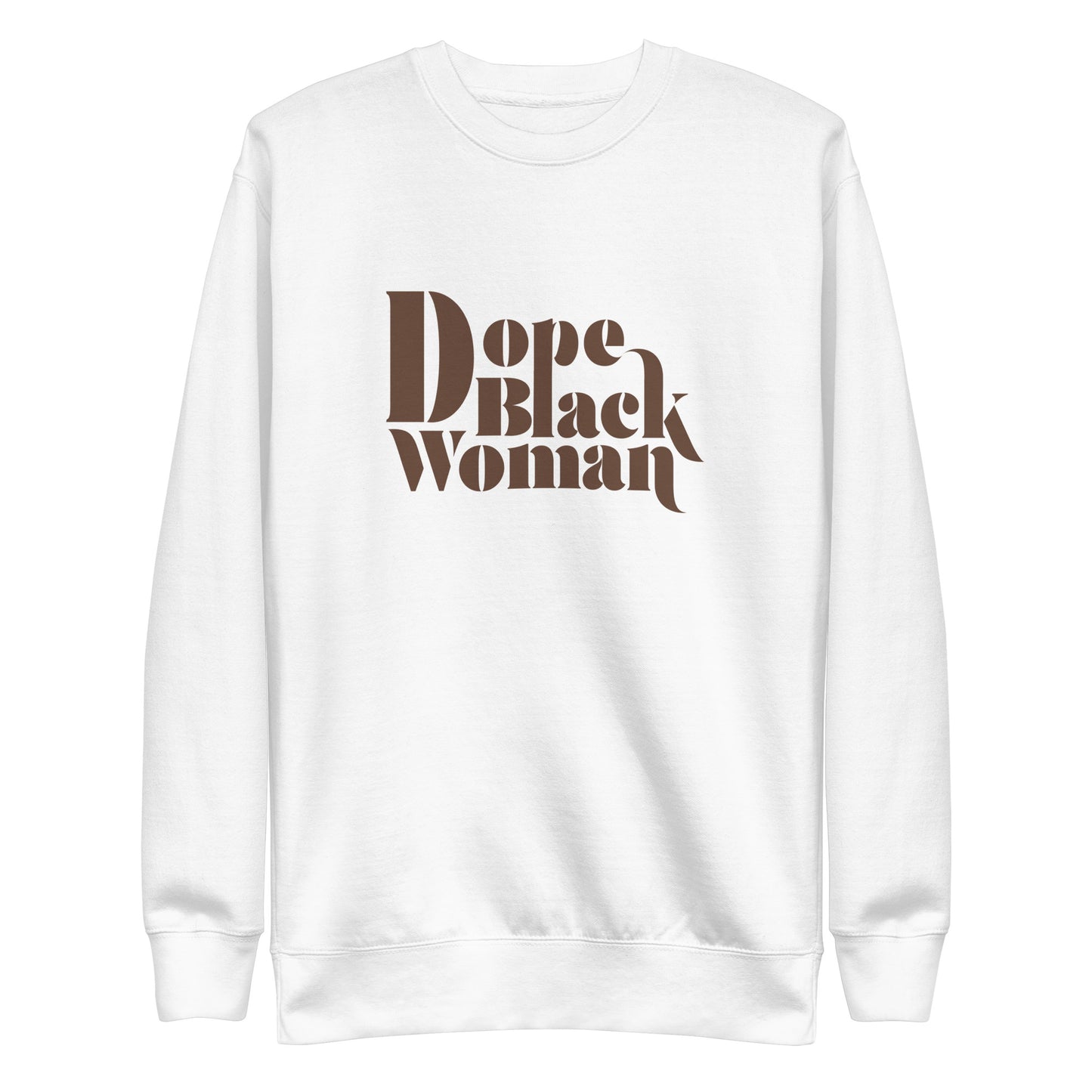 DBW Premium Sweatshirt (Chocolate Logo)
