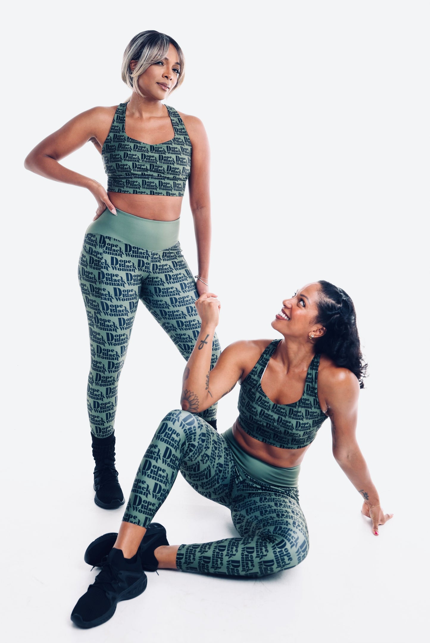 DBW Active Leggings Khaki