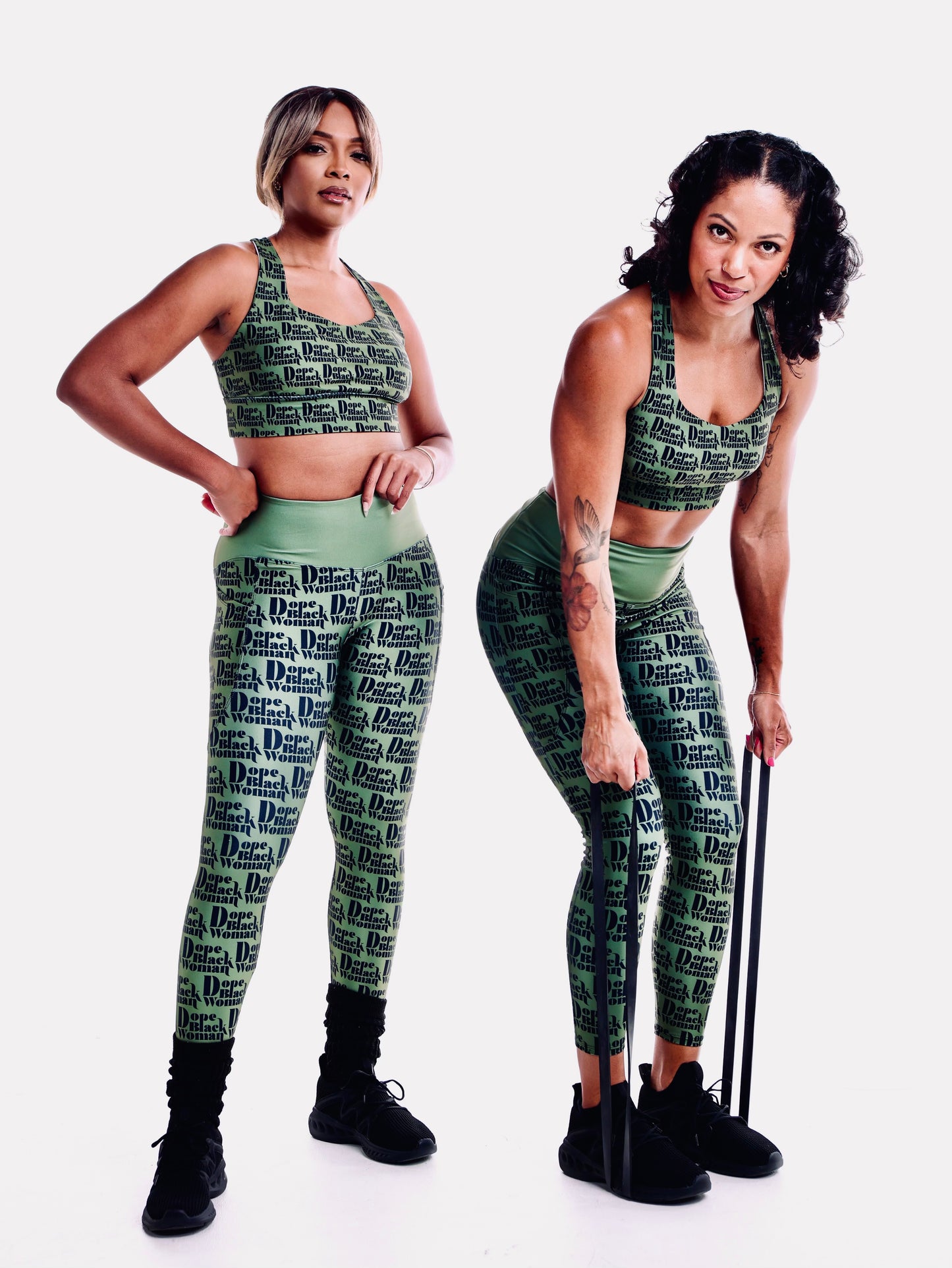 DBW Active Leggings Khaki