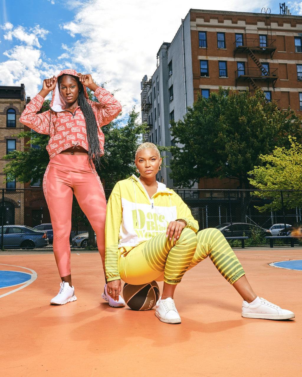 DBW Cropped Windbreaker Red Brick