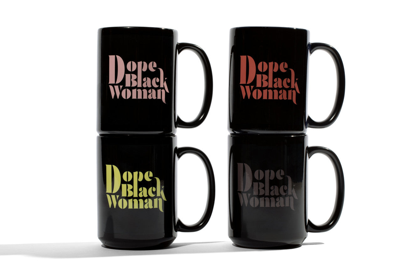 DBW Black Glossy Mug Chocolate