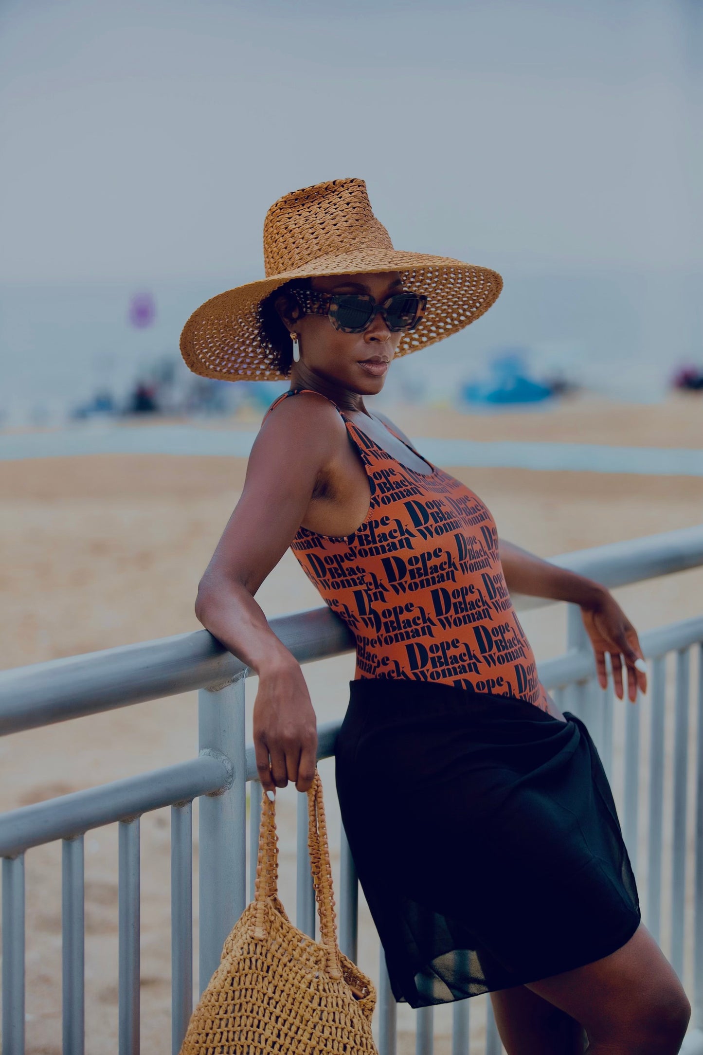 DBW One-Piece Swimsuit Chocolate Brick
