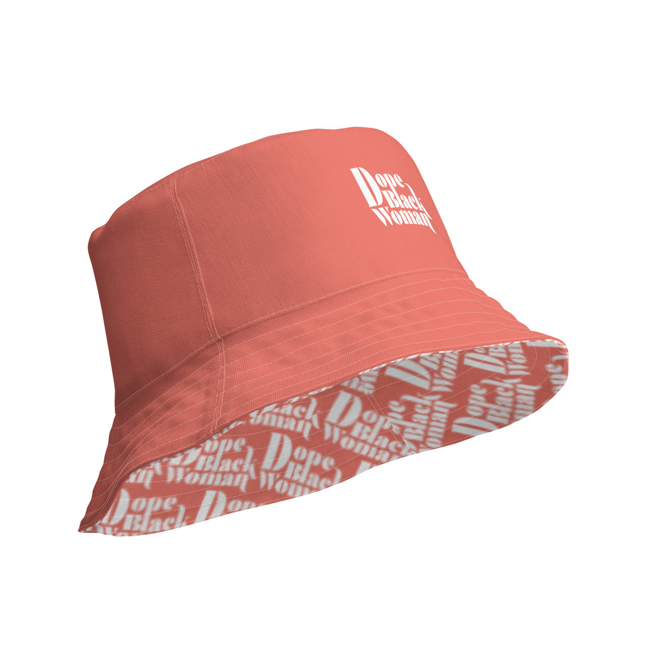 DBW Reversible Bucket Hat - Coral