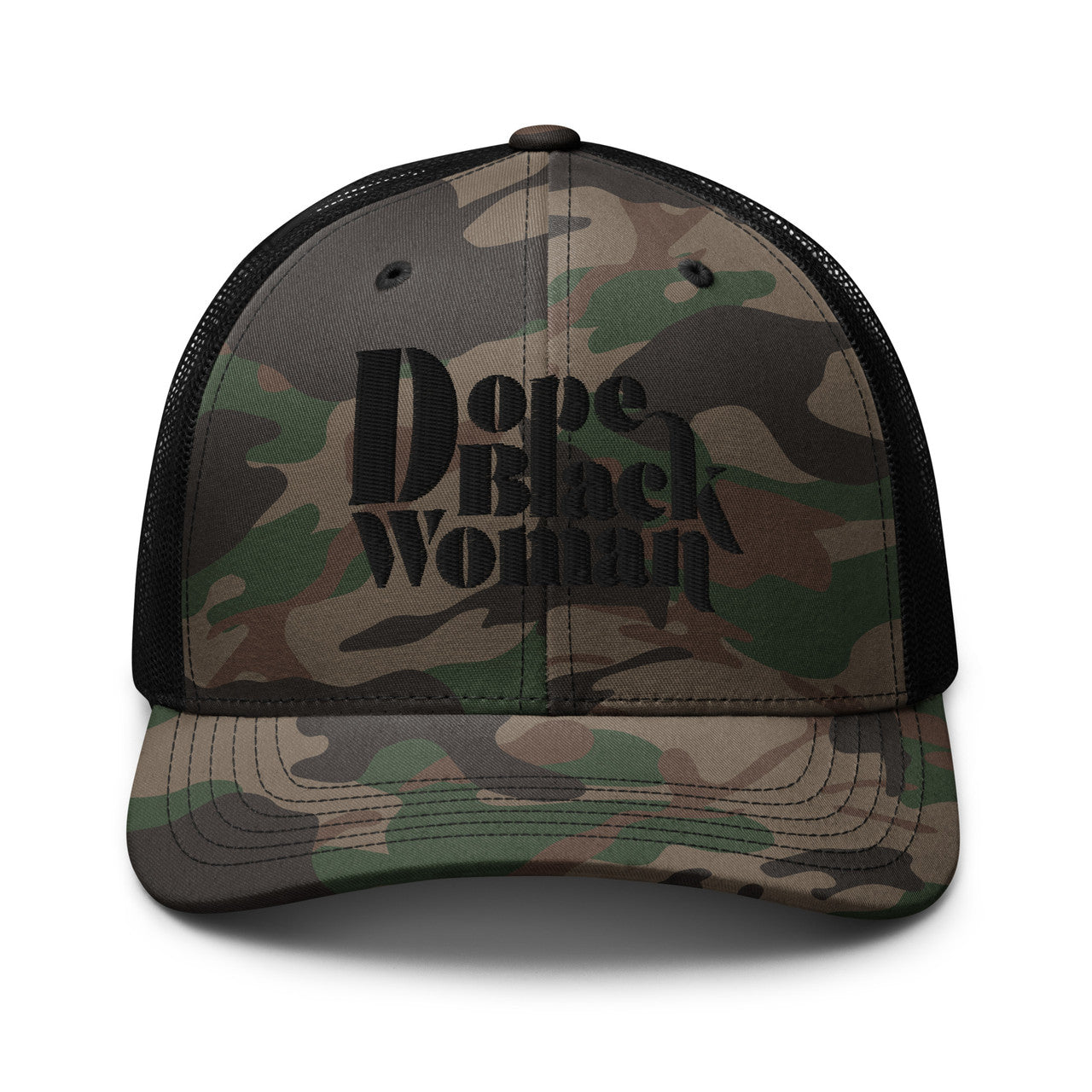 DBW Capella Camouflage Trucker Hat