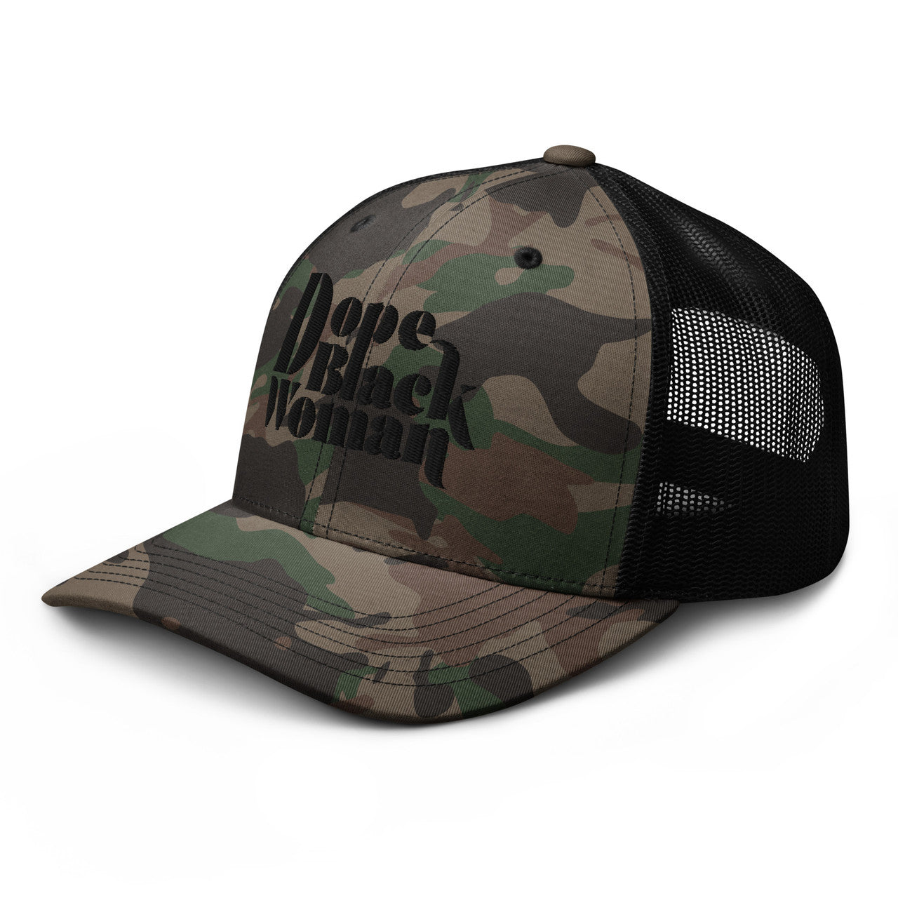 DBW Capella Camouflage Trucker Hat