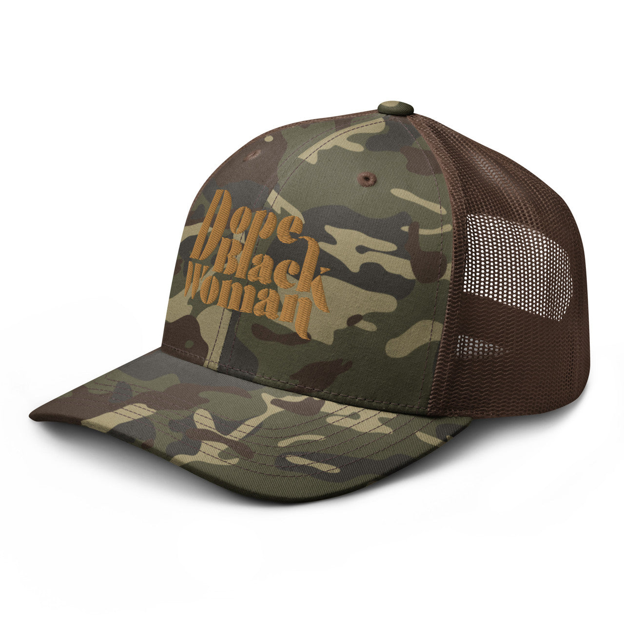 DBW Caia Camouflage Trucker Cap