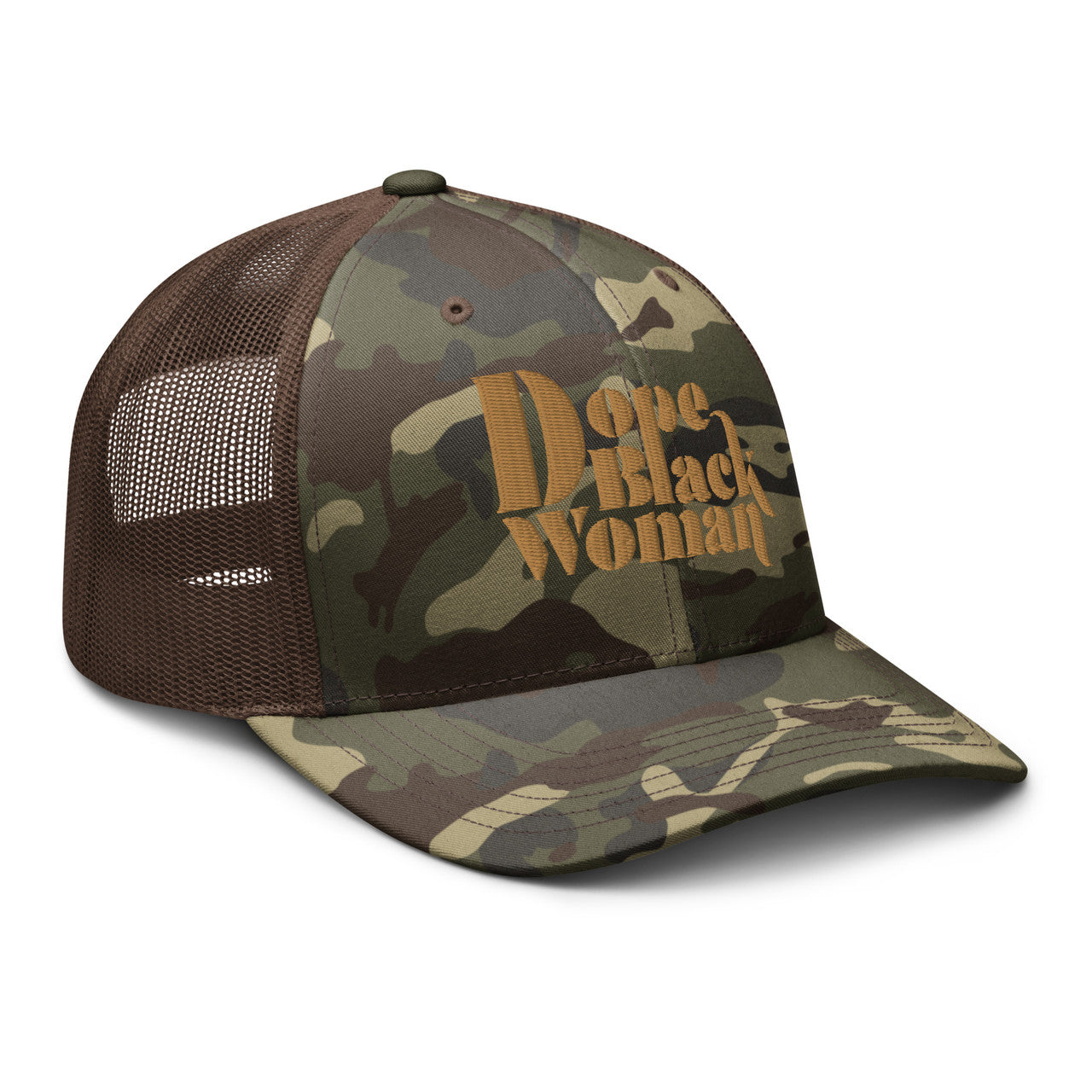 DBW Caia Camouflage Trucker Cap