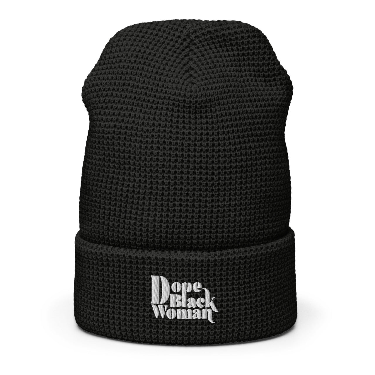 DBW Waffle Beanie Charcoal