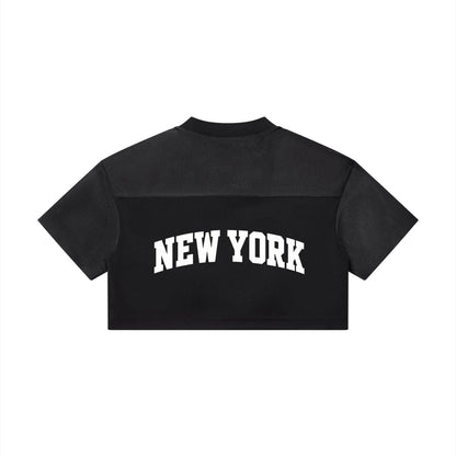 ORG Cropped V-Neck Jersey