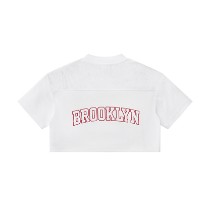 ORG Cropped V-Neck Jersey