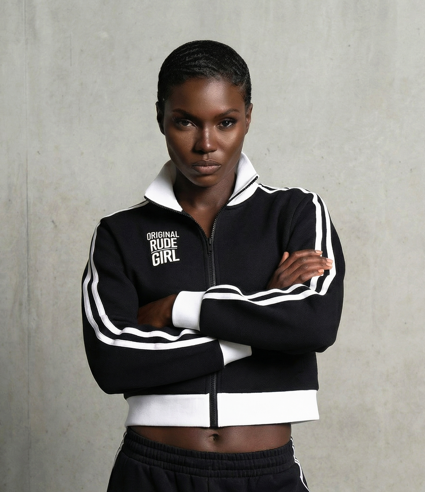 ORG Cropped Track Jacket
