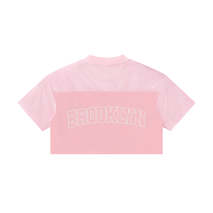 ORG Cropped V-Neck Jersey