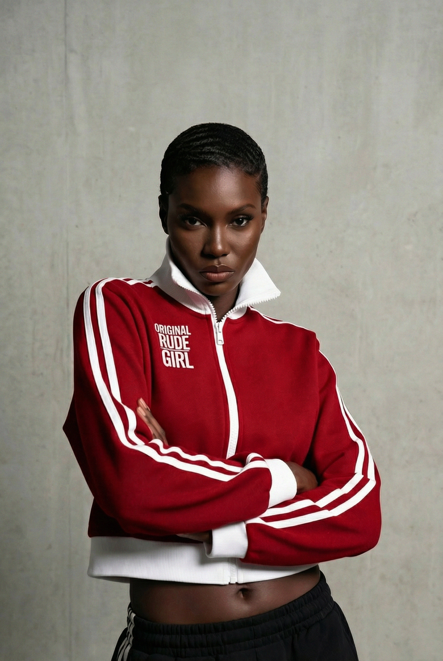 ORG Cropped Track Jacket