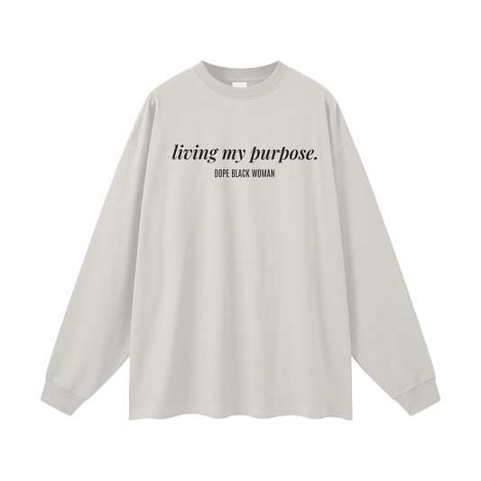 LMP Long Sleeve Cotton Tee - Grey
