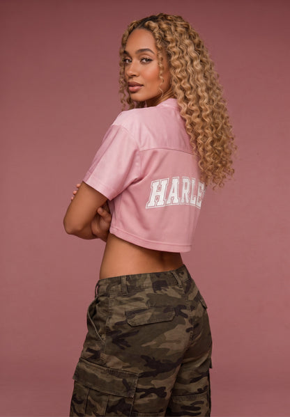 ORG Cropped V-Neck Jersey