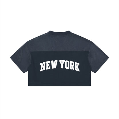 ORG Cropped V-Neck Jersey