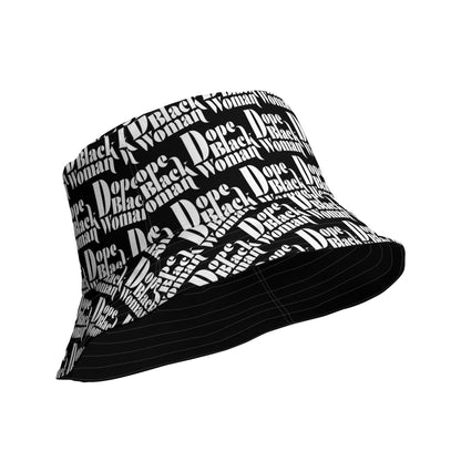 Reversible Bucket Hat Black