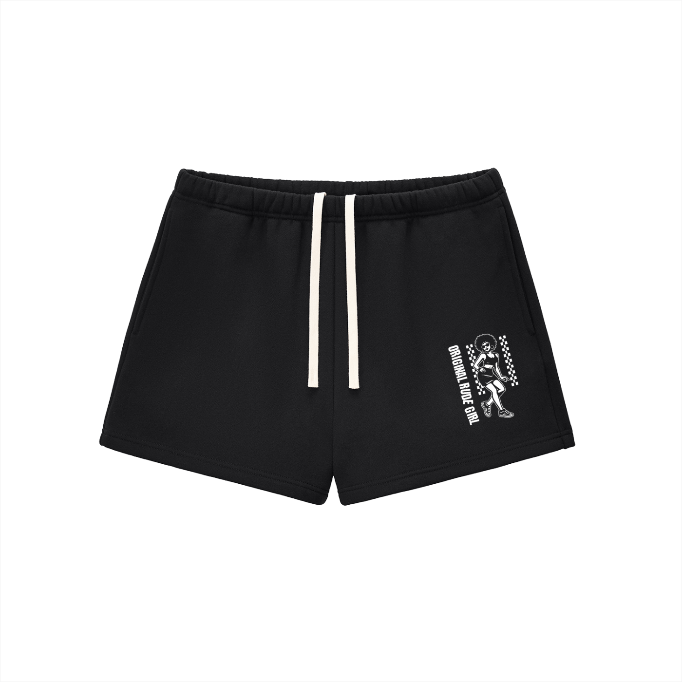 ORG Fleece Drawstring Sweat shorts BLK
