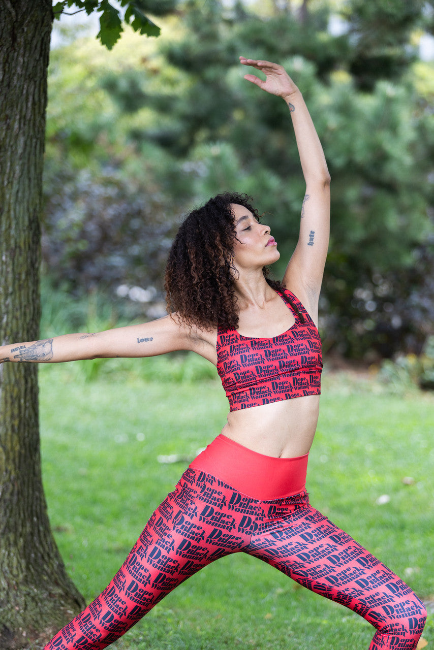 DBW Active Leggings Red