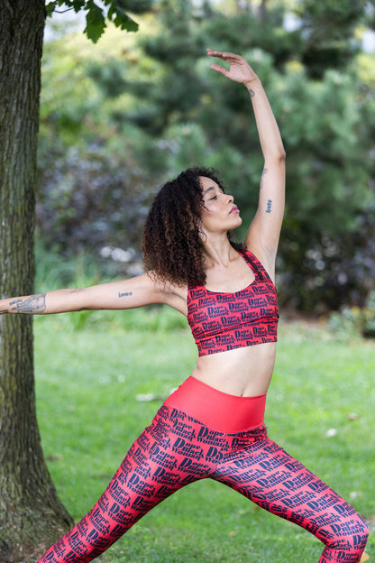 DBW Active Leggings Red