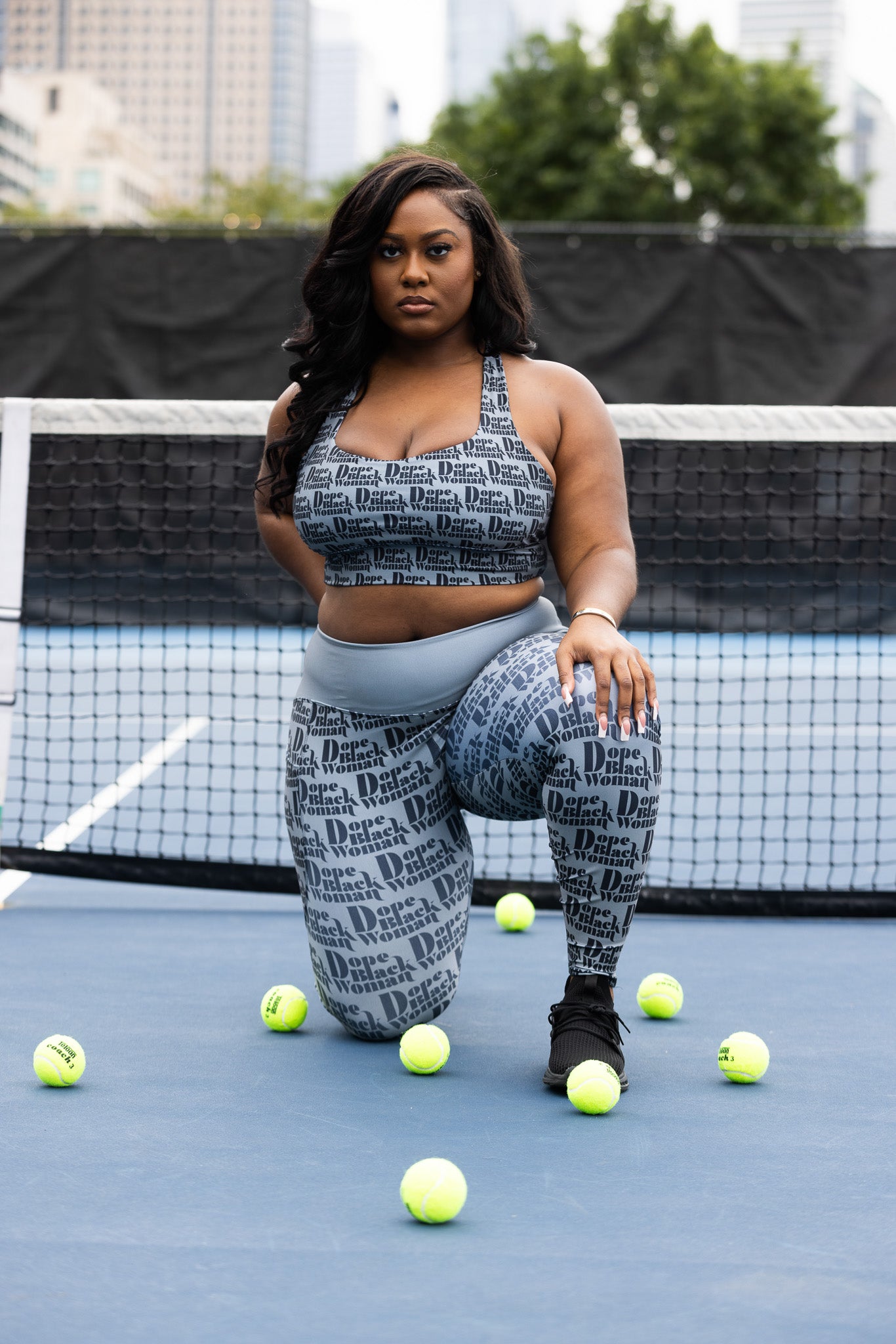 DBW Active Sports Bra Metallic Grey