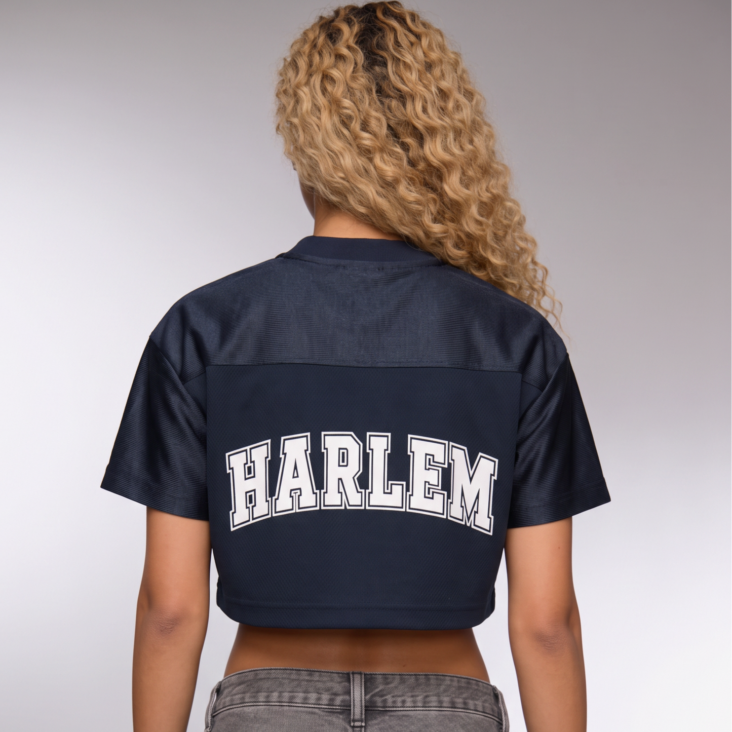 ORG Cropped V-Neck Jersey