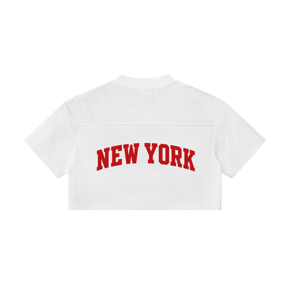 ORG Cropped V-Neck Jersey