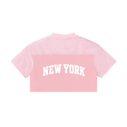 ORG Cropped V-Neck Jersey