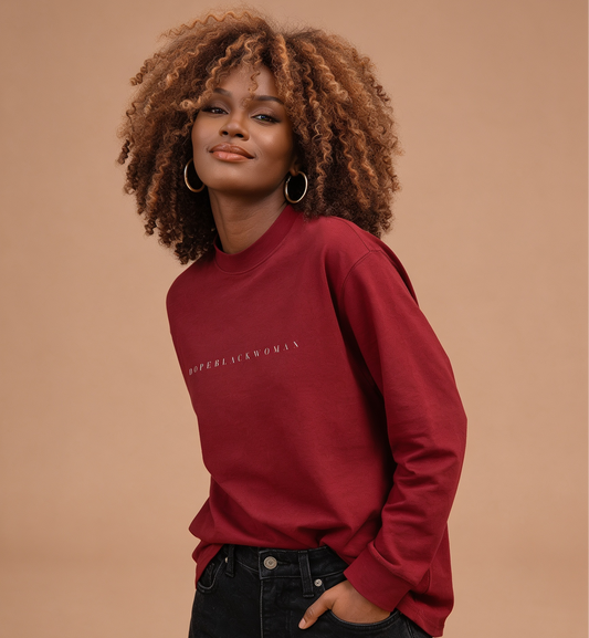 Dope Black Woman (DBW) Long Sleeve Tee