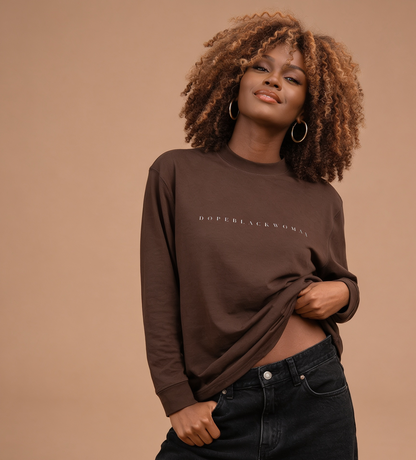 Dope Black Woman (DBW) Long Sleeve Tee