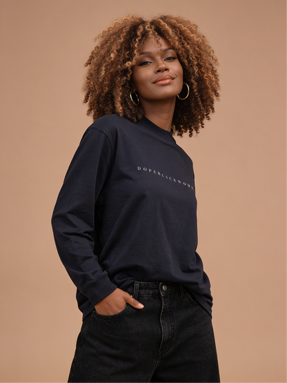 Dope Black Woman (DBW) Long Sleeve Tee