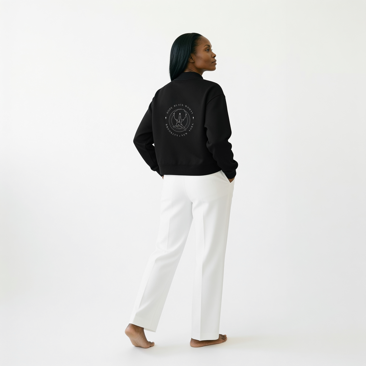 Dope Black Woman Sweatshirt
