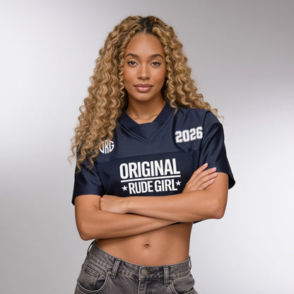 ORG Cropped V-Neck Jersey