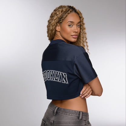 ORG Cropped V-Neck Jersey