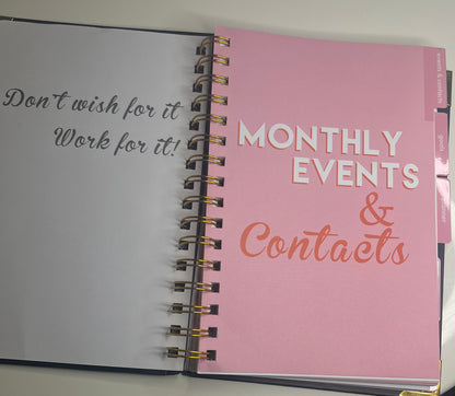 Monthly Event & contacts 