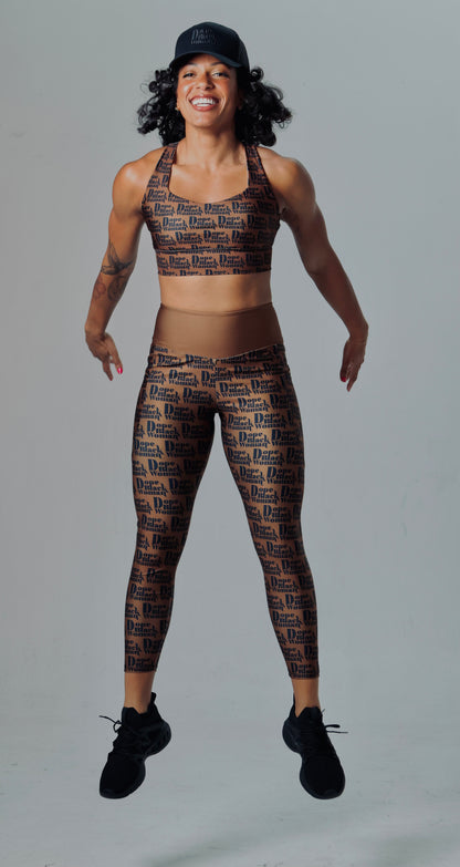 DBW Active Leggings Chocolate
