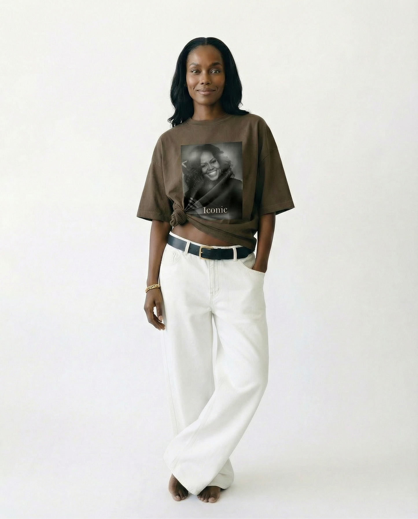 Michelle Iconic Cotton Tee
