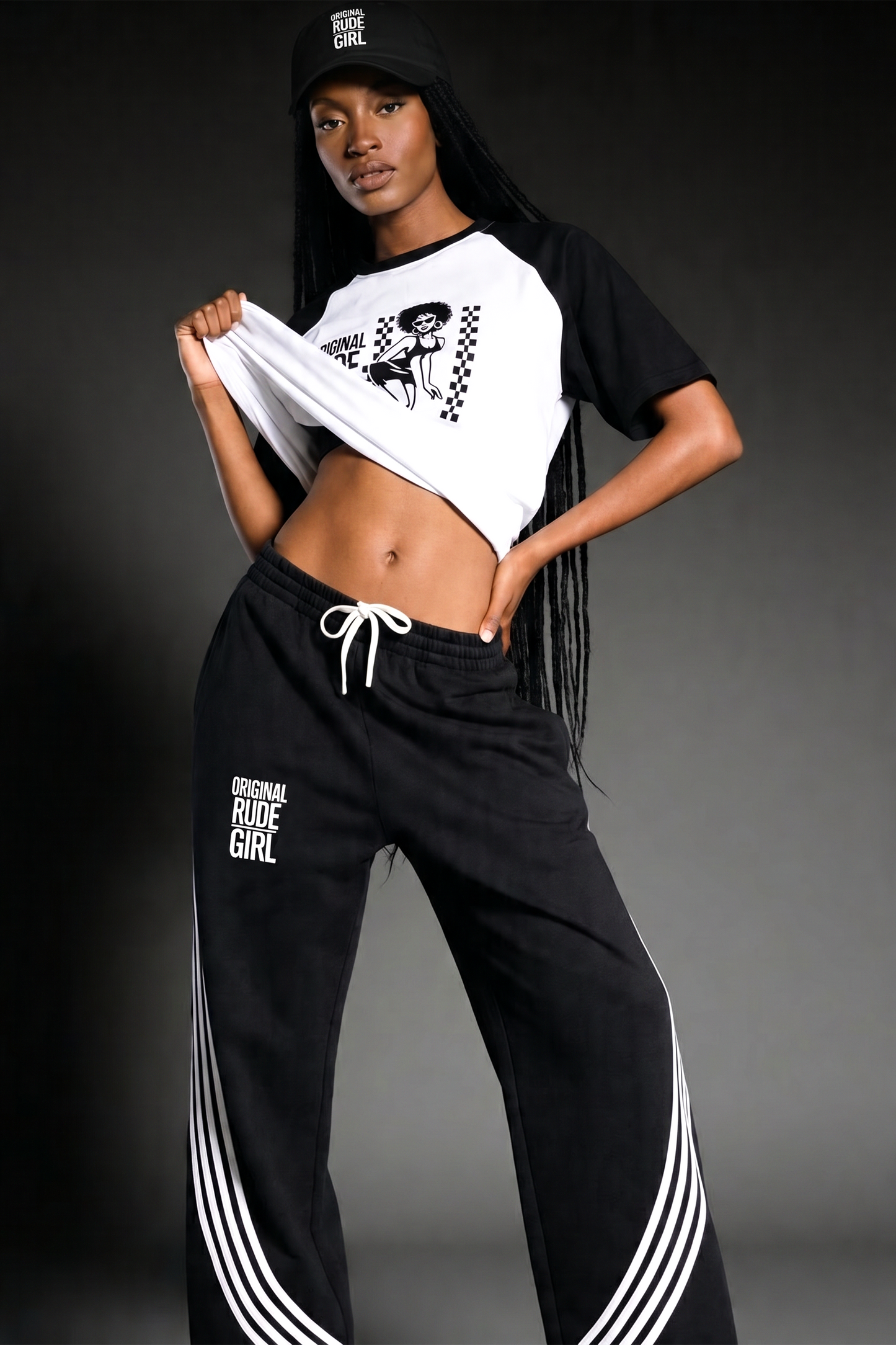 ORG Curved Stripe Sweatpants