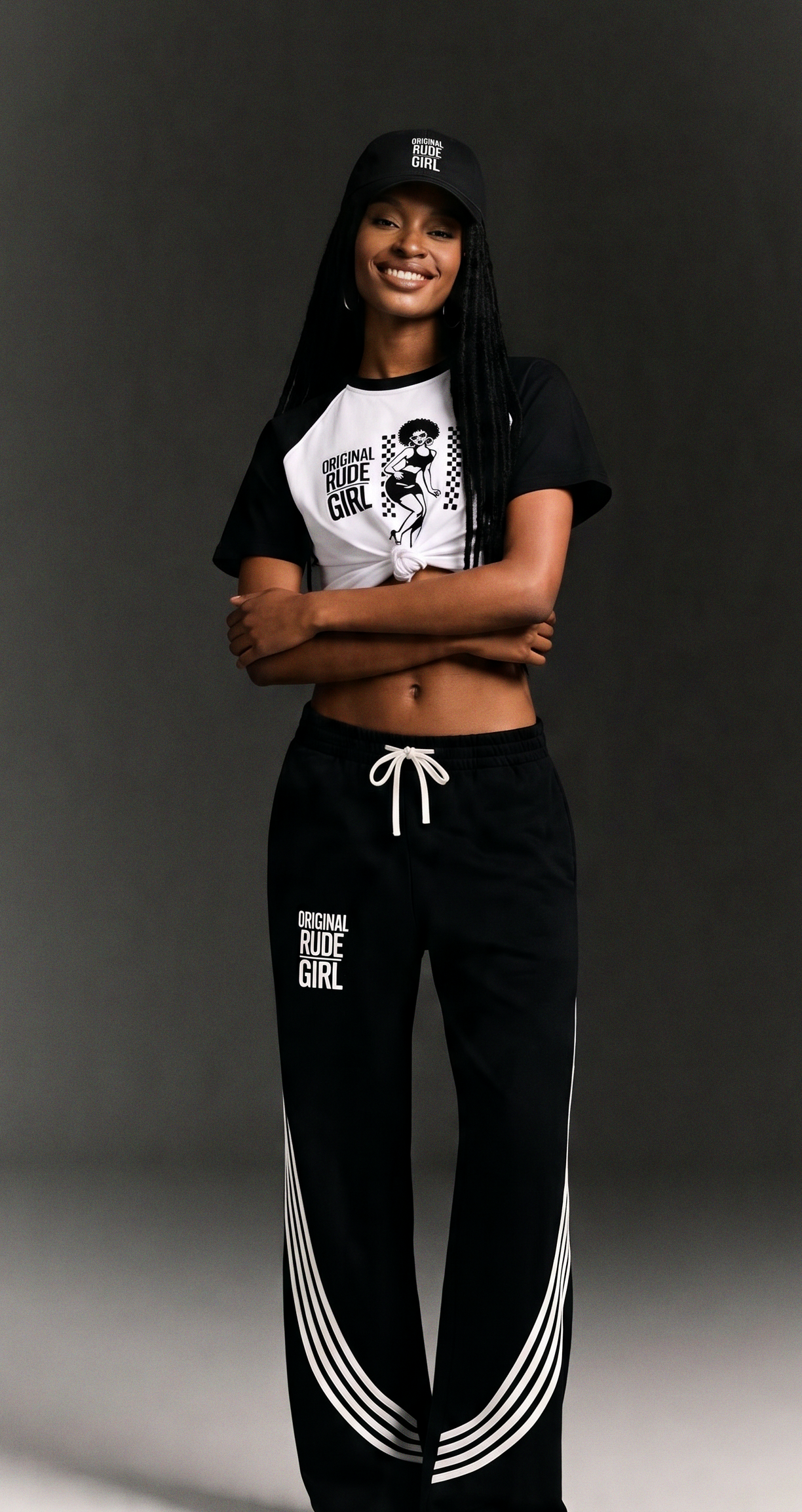 ORG Curved Stripe Sweatpants