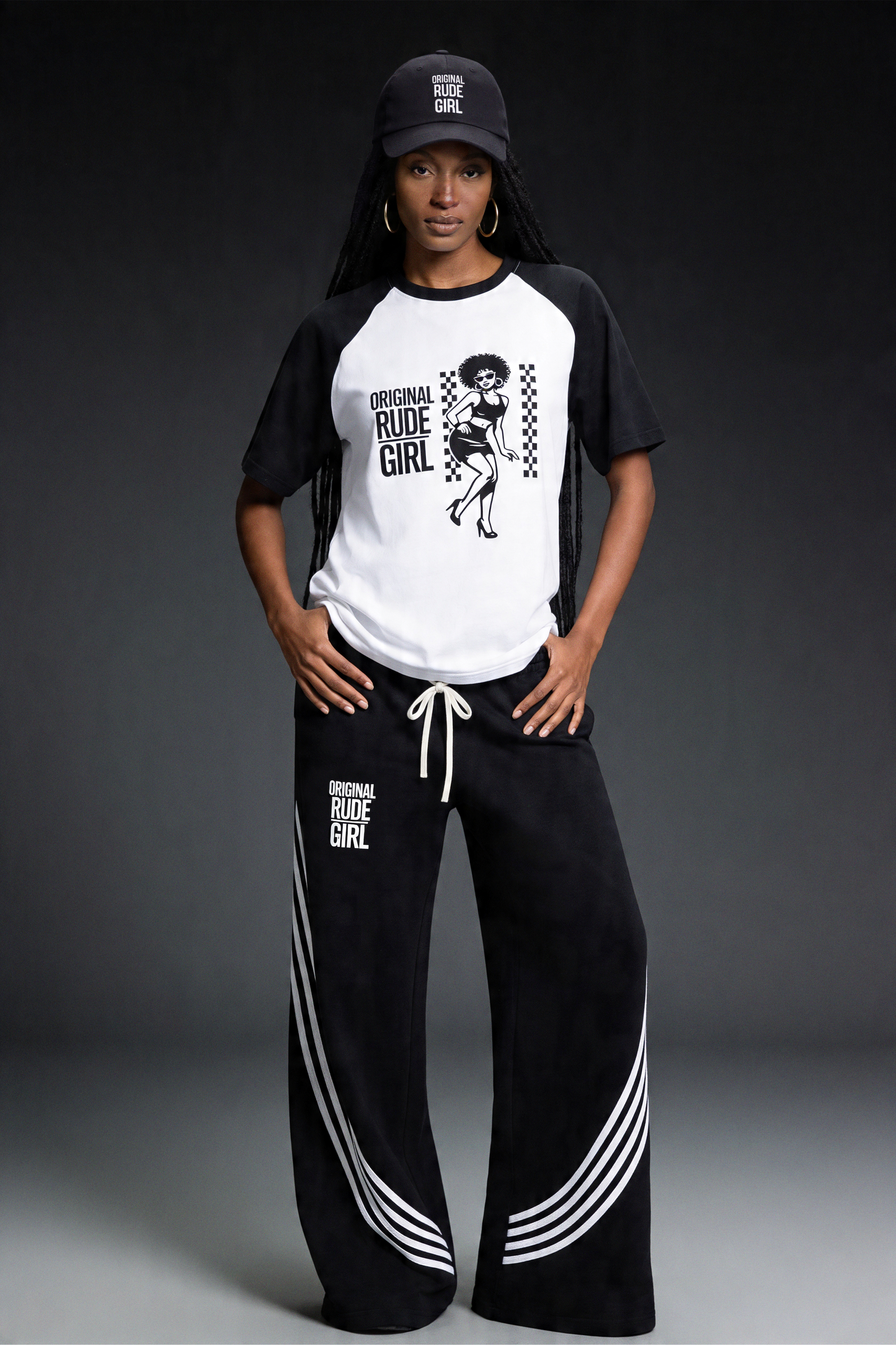 ORG Curved Stripe Sweatpants