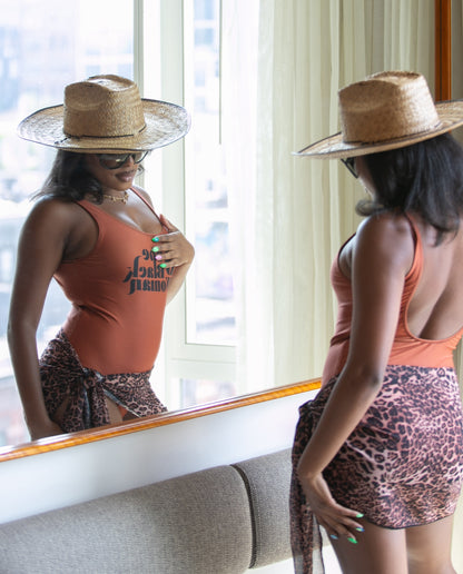DBW One-Piece Swimsuit Chocolate