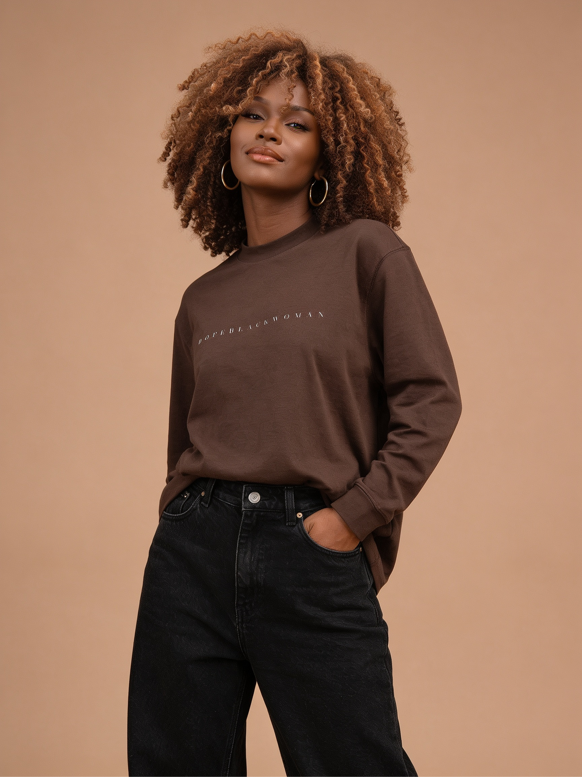 Dope Black Woman (DBW) Long Sleeve Tee