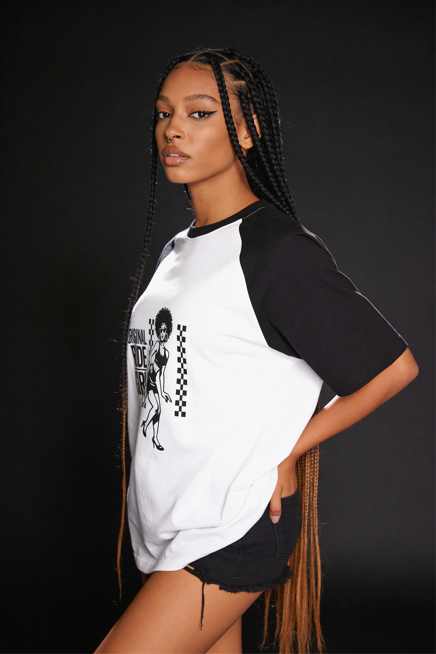 ORG Contrast Mesh Tee