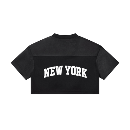 ORG Cropped V-Neck Jersey