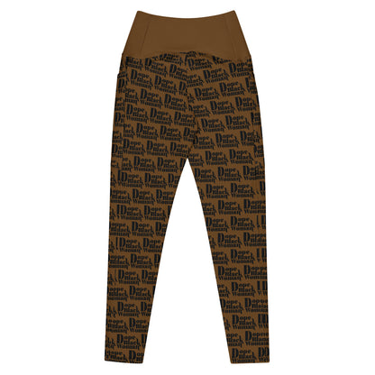 DBW Active Leggings Chocolate
