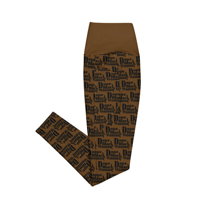 DBW Active Leggings Chocolate