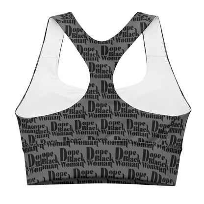 DBW Active Sports Bra Metallic Grey