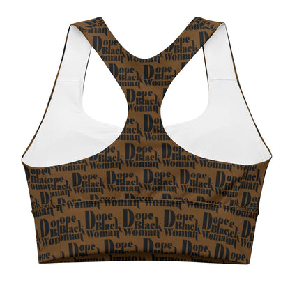 DBW Active Sports Bra Chocolate