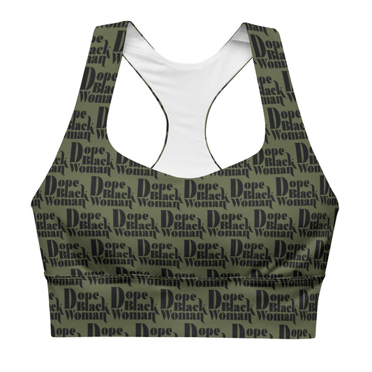 DBW Active Sports Bra Khaki